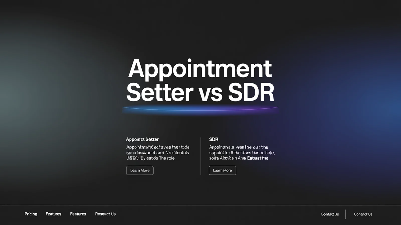 Appointment Setter vs SDR: What's the Difference (And Which Do You Need)?