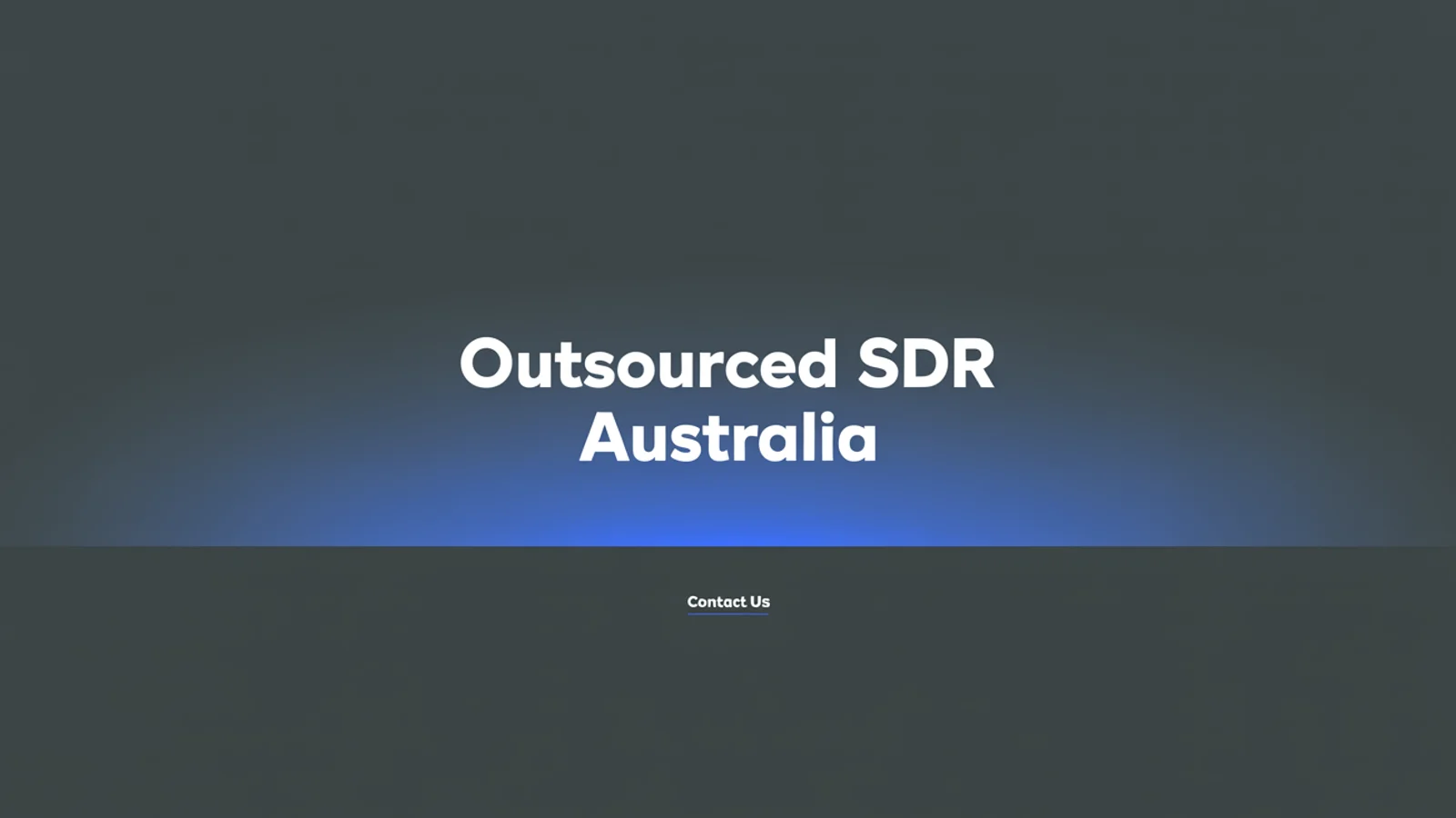 Outsourced SDR Australia 2026: The Complete Guide